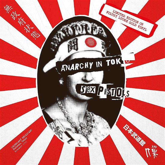 Cover for Sex Pistols · Anarchy In Tokyo - Gold Vinyl (LP) [Limited edition] (2018)