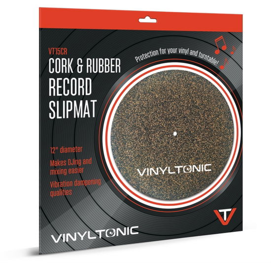 Vinyl Tonic Cork Rubber Slipmat - Vinyl Tonic Cork Rubber Slipmat - Música - VINYLTONIC - 5060450976770 -