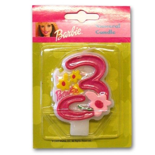 Cover for Barbie · Barbie - Candelina Numero 3 (Legetøj)