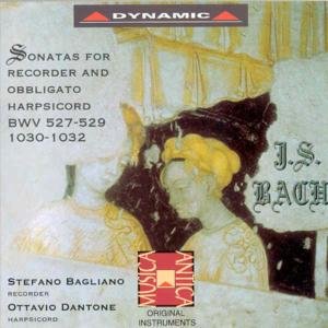 Cover for Bach · Sonatas for Recorder (CD) (2010)