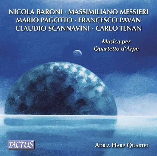 Cover for Adria Harp Quartet · Music For Harp Quartet (CD) (2018)