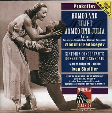 Romeo & Juliet Sinfonia Concertante - Fedoseyev / Ussr TV & Radio Sy - Musik - Audiophile - 8712177009770 - 10 januari 2014