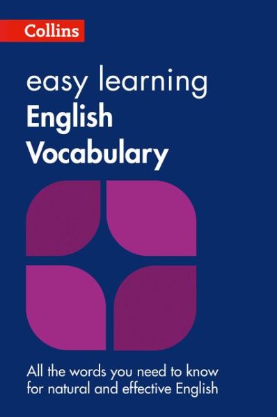 Cover for Collins Dictionaries · Easy Learning English Vocabulary: Your Essential Guide to Accurate English - Collins Easy Learning English (Paperback Book) [2 Revised edition] (2015)