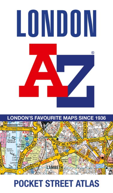 Cover for A-Z Maps · London A-Z Pocket Atlas (Paperback Book) [12 Revised edition] (2023)