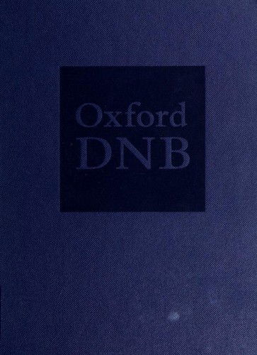 Cover for Oxford · Oxford Dictionary National Biography Volume 27 (Innbunden bok) (2012)