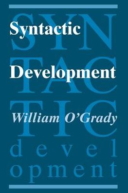Cover for William O`grady · Syntactic Development (Taschenbuch) (1997)