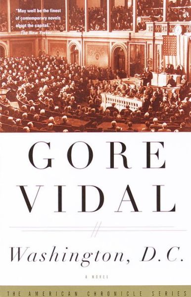 Cover for Gore Vidal · Washington, D.C. (Bok) [1st Vintage International edition] (2000)