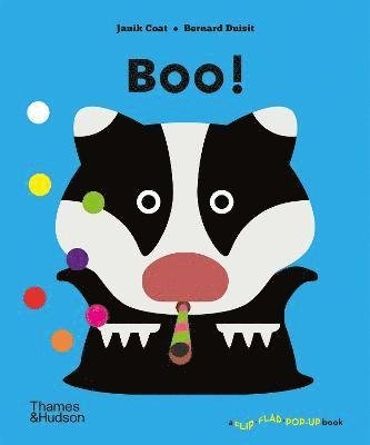 Cover for Janik Coat · Boo! - A Flip Flap Pop Up Book (Hardcover Book) (2021)