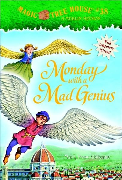 Cover for Mary Pope Osborne · Monday with a Mad Genius (Turtleback School &amp; Library Binding Edition) (Magic Tree House) (Gebundenes Buch) [Turtleback School &amp; Library Binding edition] (2009)