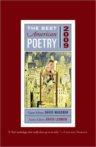 Cover for David Wagoner · The Best American Poetry 2009: Series Editor David Lehman - The Best American Poetry series (Paperback Book) (2009)