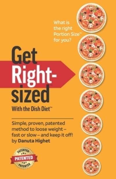 Cover for Danuta Highet · Get Rightsized : with the Dish Diet (Pocketbok) (2020)
