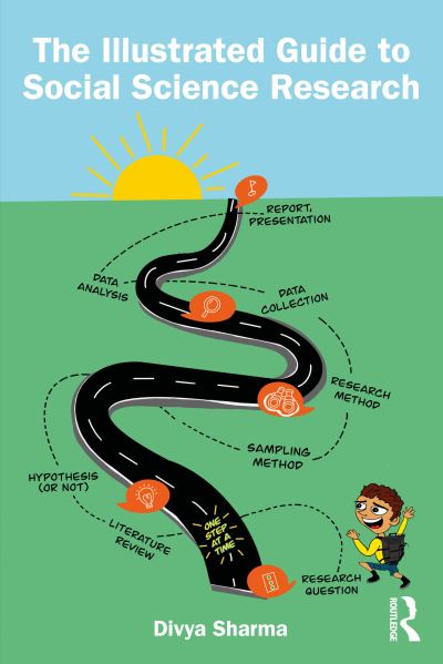 Cover for Divya Sharma · The Illustrated Guide to Social Science Research (Pocketbok) (2024)