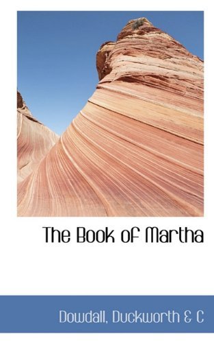Cover for Dowdall · The Book of Martha (Taschenbuch) (2009)