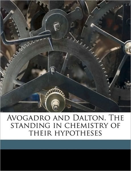 Cover for Meldrum · Avogadro and Dalton. The standi (Buch)