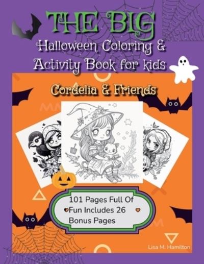 Cover for Lisa M. Hamilton · Big Halloween Coloring &amp; Activity Book for Kids (Book) (2023)