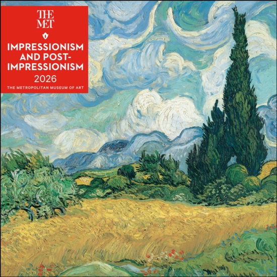 Cover for The Metropolitan Museum Of Art · Impressionism and Post-Impressionism 2026 Wall Calendar (Calendar) (2025)