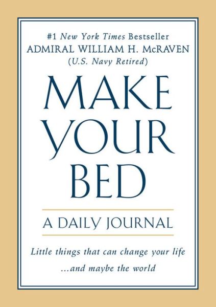 Cover for William H. McRaven · Make Your Bed: A Daily Journal (Paperback Book) (2020)