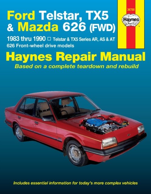 Cover for Haynes Publishing · Telstar &amp; Mazda 626 83-90 (Paperback Book) (2018)