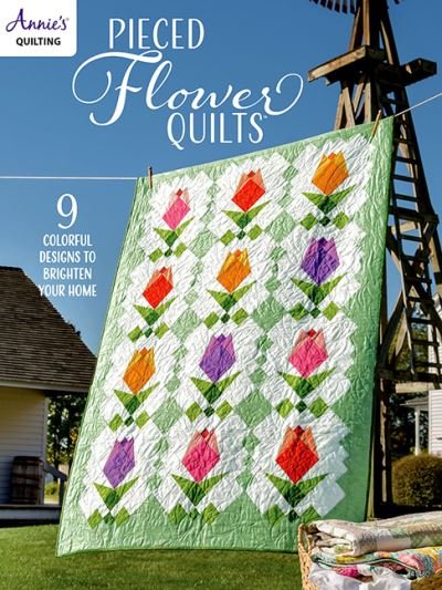 Cover for Annie's Quilting · Pieced Flower Quilts (Paperback Book) (2021)