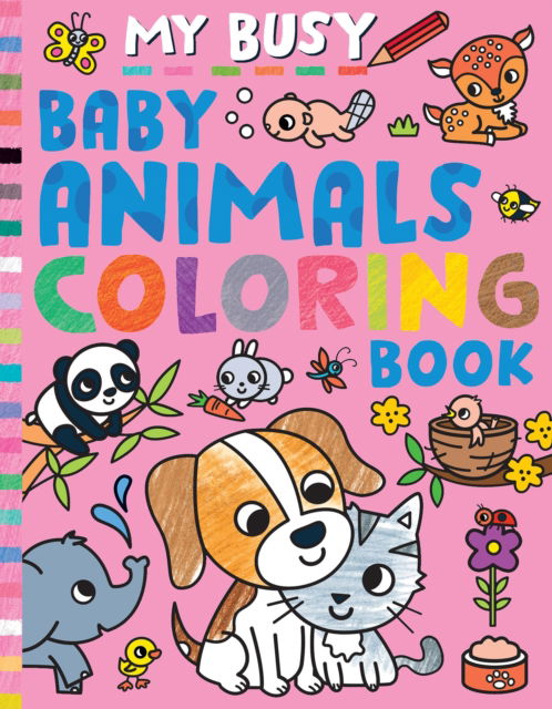 Cover for Tiger Tales · My Busy Baby Animals Coloring Book (Paperback Book) (2025)