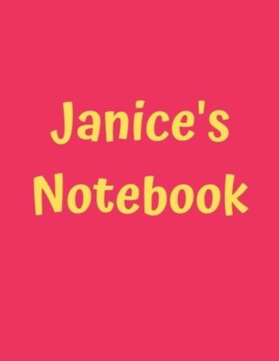 Cover for 99 Notes · Janice's Notebook (Pocketbok) (2019)