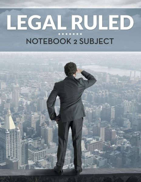 Cover for Speedy Publishing Llc · Legal Ruled Notebook 2 Subject (Paperback Book) (2015)