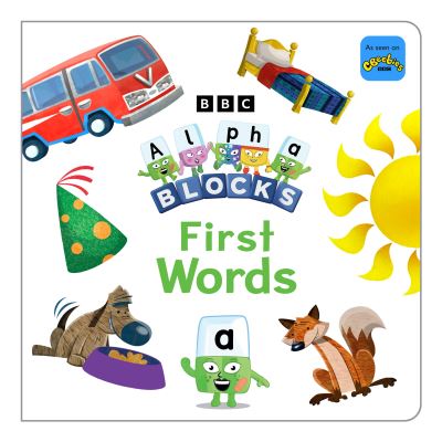 Cover for Alphablocks · Alphablocks First Words - Numberblocks Board Books (Kartonbuch) (2023)