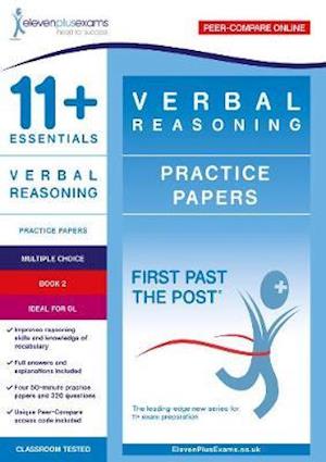 Cover for Eleven Plus Exams · 11+ Essentials Verbal Reasoning Practice Papers Book 2 - First Past the Post (Paperback Book) (2019)