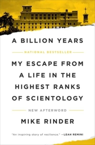 Cover for Mike Rinder · A Billion Years: My Escape From a Life in the Highest Ranks of Scientology (Pocketbok) (2024)