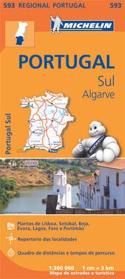 Cover for Michelin · Portugal Sud - Algrave - Michelin Regional Map 593: Map (Map) (2013)