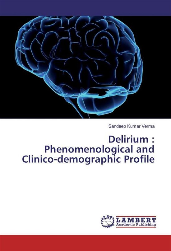 Cover for Verma · Delirium : Phenomenological and C (Bog)