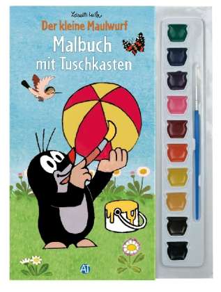 Cover for Miler · Der kleine Maulwurf, Malbuch mit (Book)