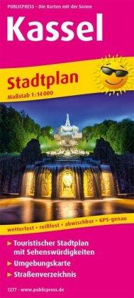 Cover for Kassel, city map 1:14,000 (Map) (2020)
