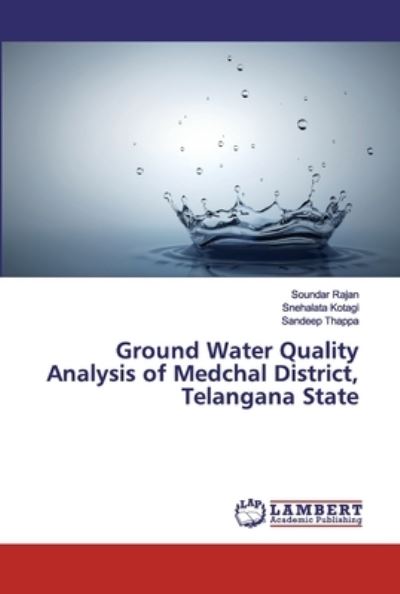 Cover for Rajan · Ground Water Quality Analysis of (Bok) (2019)