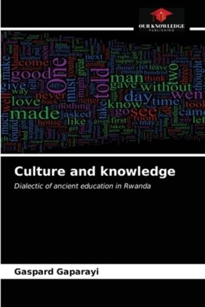 Cover for Gaspard Gaparayi · Culture and knowledge (Pocketbok) (2020)