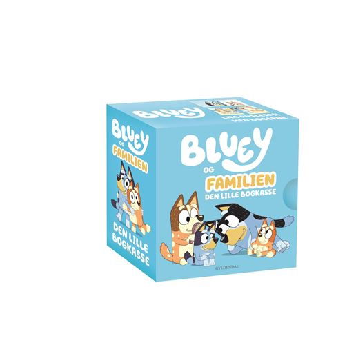 Cover for Ludo Studio Pty Ltd · Bluey: Bluey og familien. Den lille bogkasse (Papbog) [1. udgave] (2024)