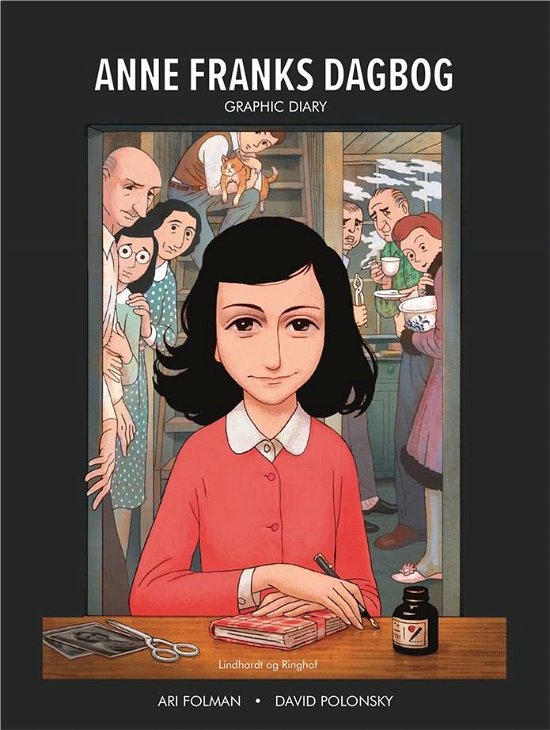 Cover for Anne Frank · Anne Franks Dagbog graphic novel (Bound Book) [1st edition] (2019)