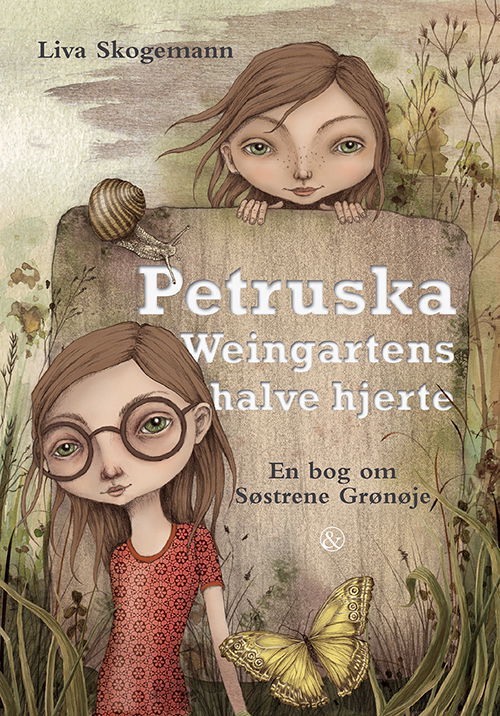 Cover for Liva Skogemann · Søstrene Grønøje: Petruska Weingartens halve hjerte (Gebundesens Buch) [1. Ausgabe] (2019)