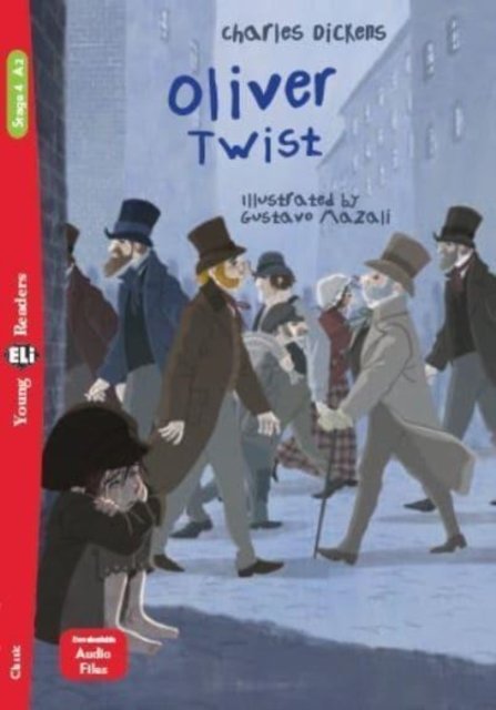 Cover for Charles Dickens · Young ELI Readers - English: Oliver Twist + downloadable audio (Paperback Bog) (2021)