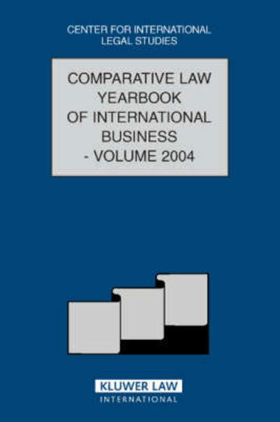 Cover for Campbell · The Comparative Law Yearbook of International Business: Volume 26, 2004 - Comparative Law Yearbook Series Set (Innbunden bok) (2005)