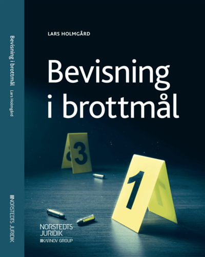 Cover for Lars Holmgård · Bevisning i brottmål (Buch) (2019)