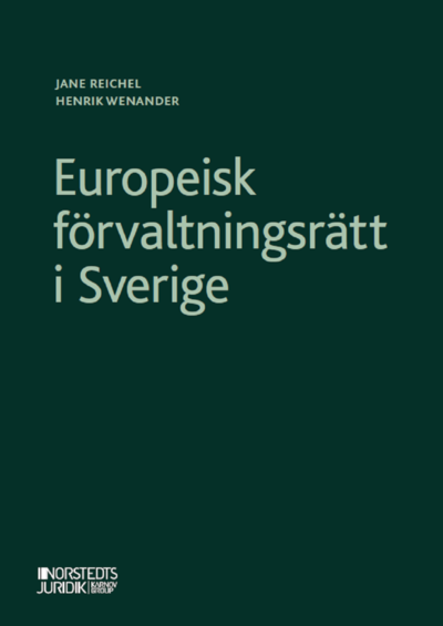 Cover for Henrik Wenander · Europeisk förvaltningsrätt i Sverige (Buch) (2021)
