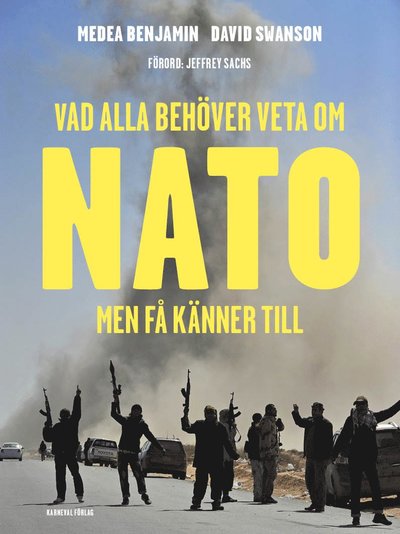 Cover for David Swanson Medea Benjamin · Vad alla behöver veta om Nato men få känner till (Paperback Book) (2024)