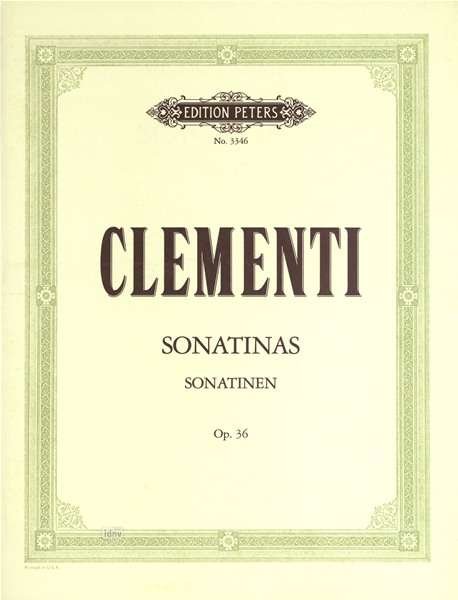 Cover for Clementi · 6 Sonatinas Op. 36 (Partitur) (2001)