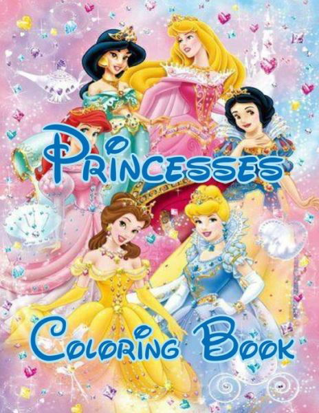 Cover for Charlie · Princesses Coloring Book: Coloring Book for kids with an Amazing Collection of fairy tails Princesses Characters (Pocketbok) (2021)