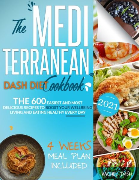 Cover for Rachel Dash · The Mediterranean Dash Diet Cookbook (Paperback Book) (2021)