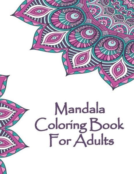 Cover for Mandala Coloring Book · Mandala Coloring Book For Adults (Pocketbok) (2020)
