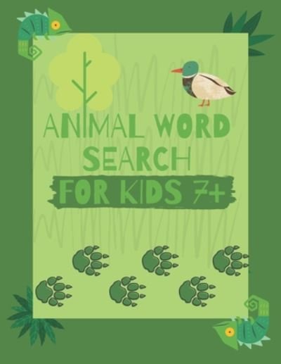 Cover for Khalid · Animal Word Search for Kids (Paperback Bog) (2020)