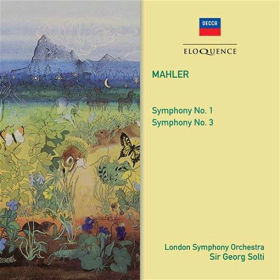 Cover for Georg Solti · Mahler: Symphonies No.1 &amp; 3 (CD) (2017)