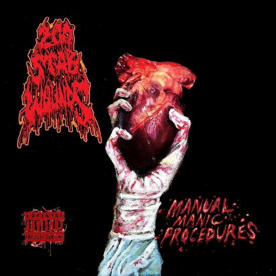 200 Stab Wounds · Manual Manic Procedures (Dark Liver Marbled Vinyl) (LP) (2024)